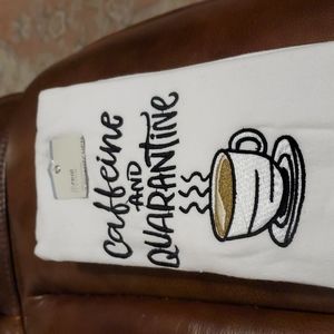 NWT NIB Kitchen towels, White, 100% cotton 2 in set.